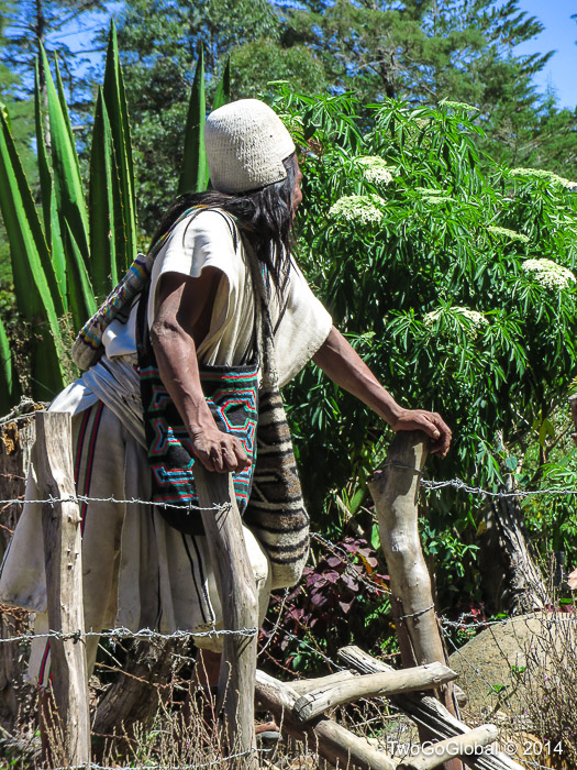 A typically dressed Arhuaco Indian