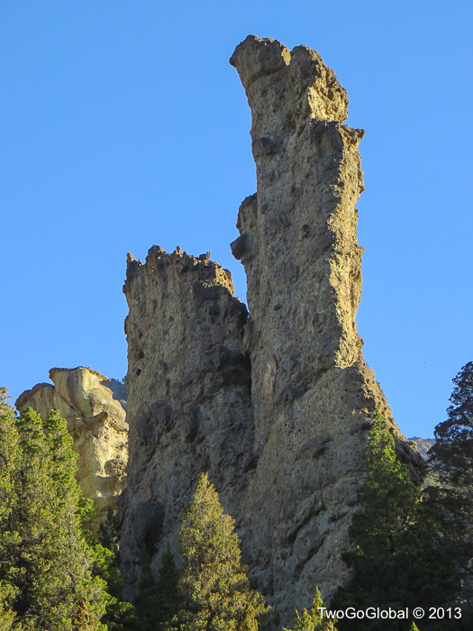 Rock pinnacles