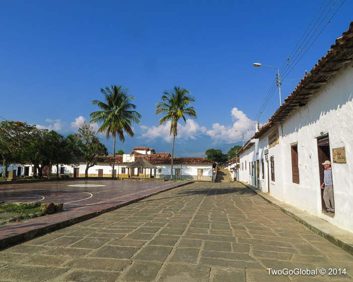 Guane's immaculate plaza