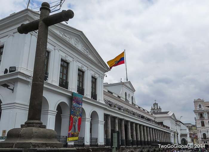 Carondelet Palace, the seat of the government of Ecuador