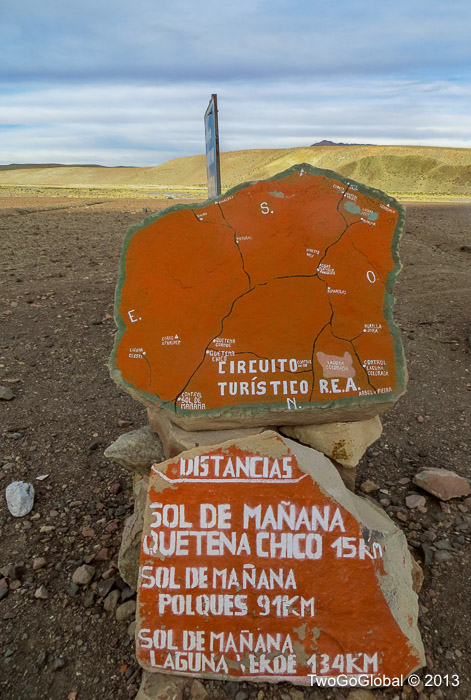 Entry to the Eduardo Avaroa national reserve