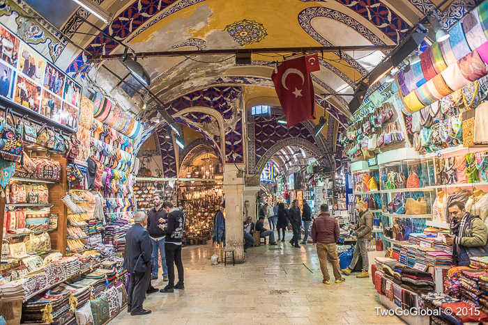 One of the 61 covered streets making up the bazaar