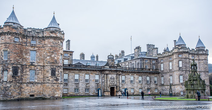 The Queen’s Scottish residence, Holyrood Palace