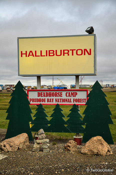 Halliburton’s Deadhorse sign