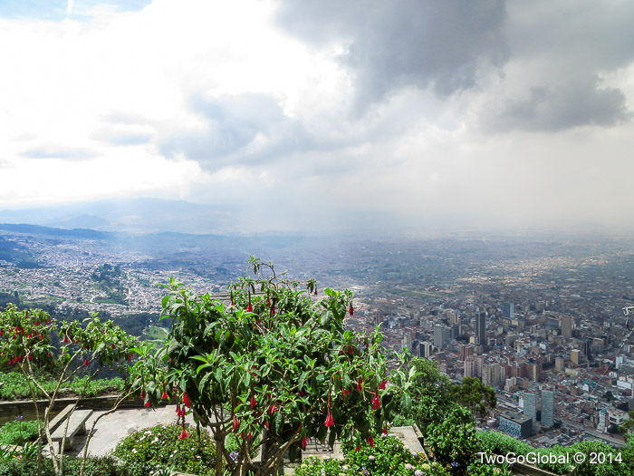 The huge metropolis of Bogota