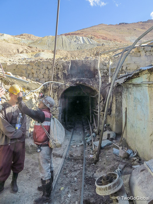 Candelaria mine entrance
