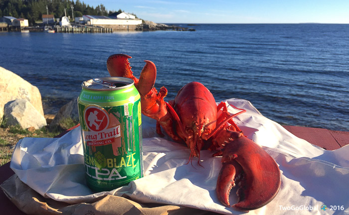 Lobster and beer from Nova Scotia, Priceless