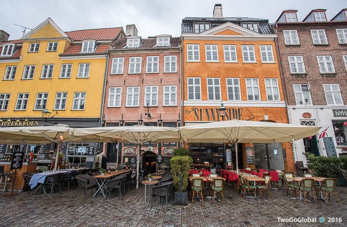 Nyhavn's colorful bars and restaurants