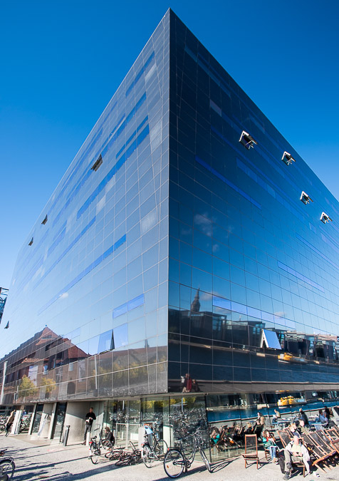 Copenhagen’s Black Diamond library