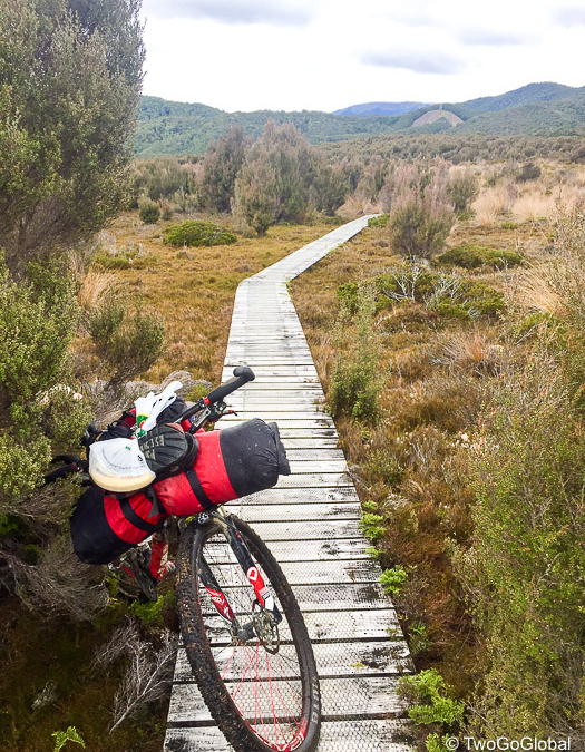 Waiuta track boardwalk
