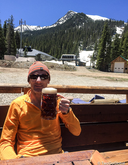 Bavarian Inn refreshments, post hike