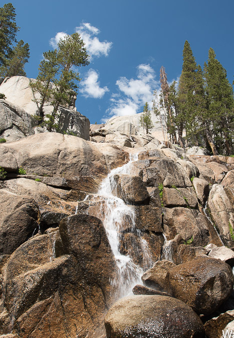 Cascading water was everywhere
