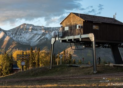 One of Telluride's 17 ski lifts
