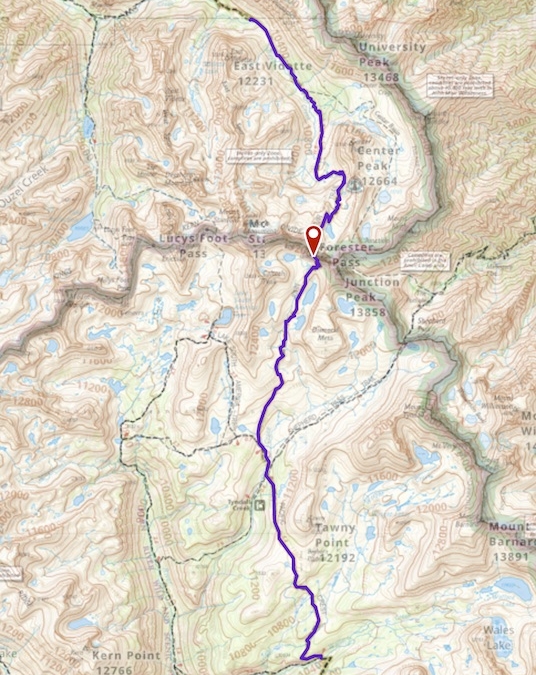 Day 3 route map