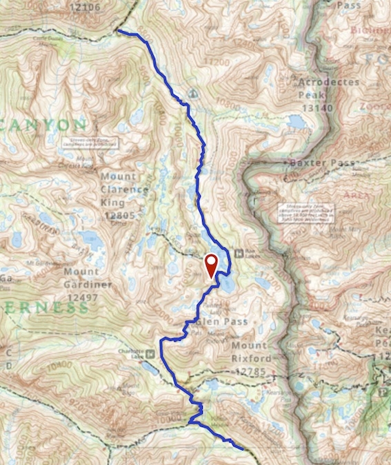 Day 4 route map