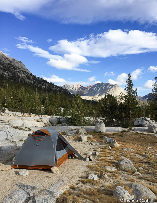 With enough room for 1 tent we were alone