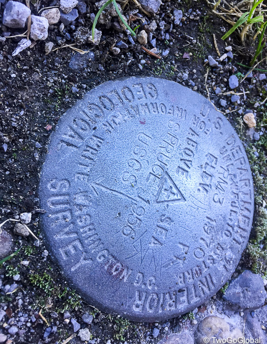The 4,863′ Geographical Marker