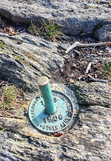 Connecticut’s highpoint marker