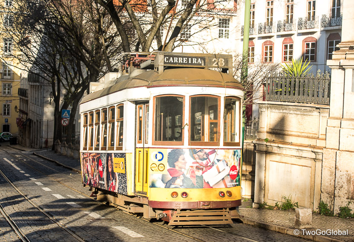 Lisbon's famous tram number 28