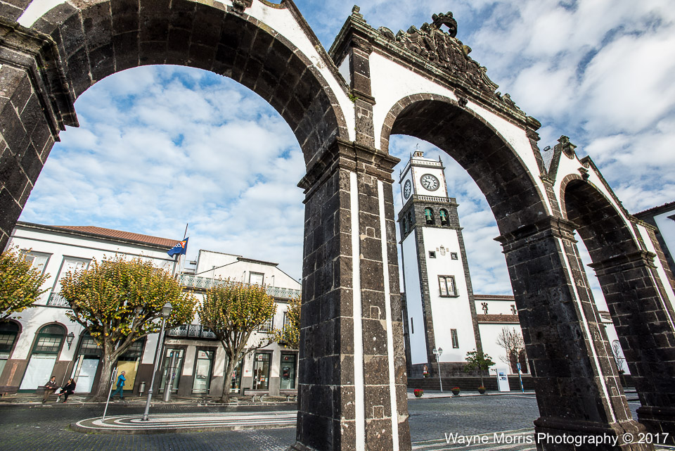 Portas da Cidade (City Gates) in the administrative capital of the Azores, Ponta Delgada