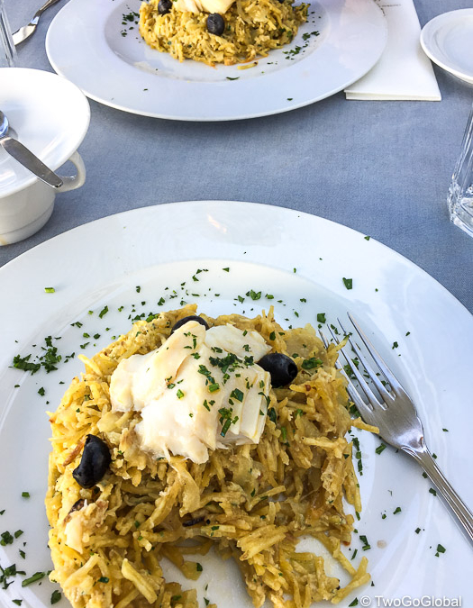 Bacalhau à bras in Sintra