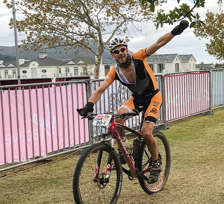 Ecstatic to be finishing this Epic race
