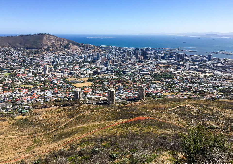 View of Cape Town from the Prologue