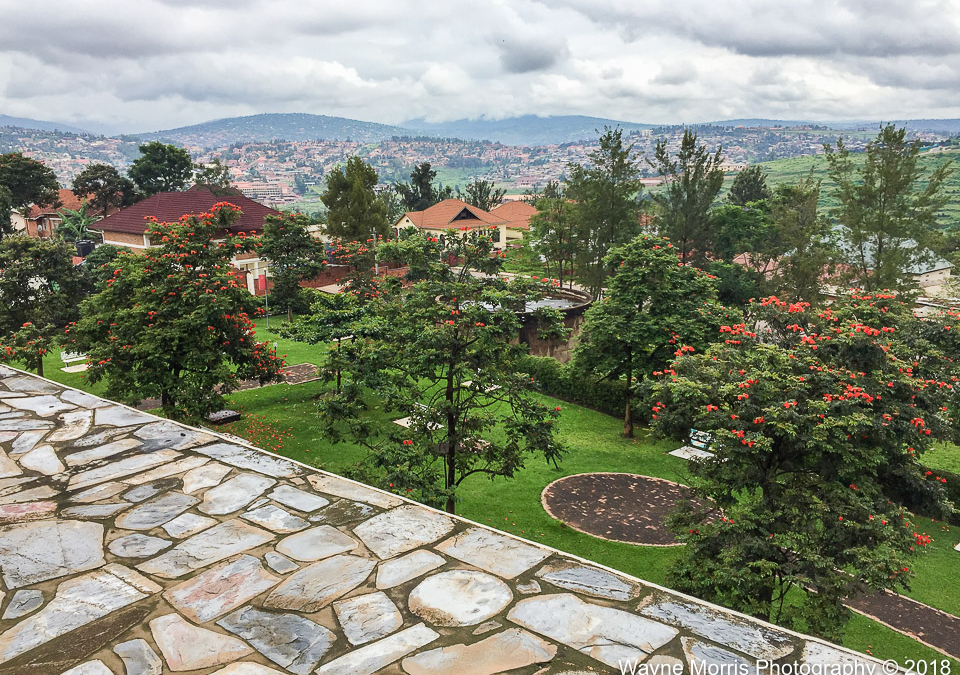 View from Kigali’s public library