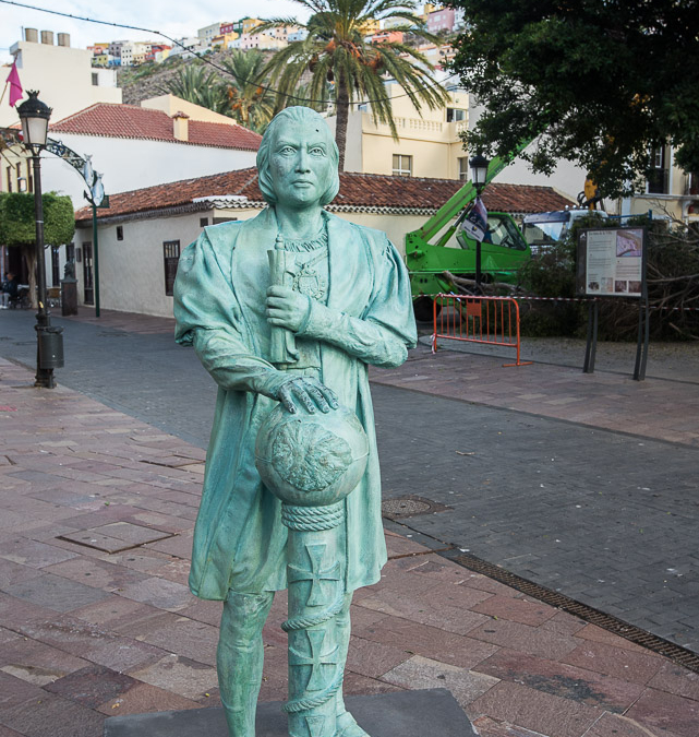 Christopher Columbus last port of call before heading off to discover the Americas