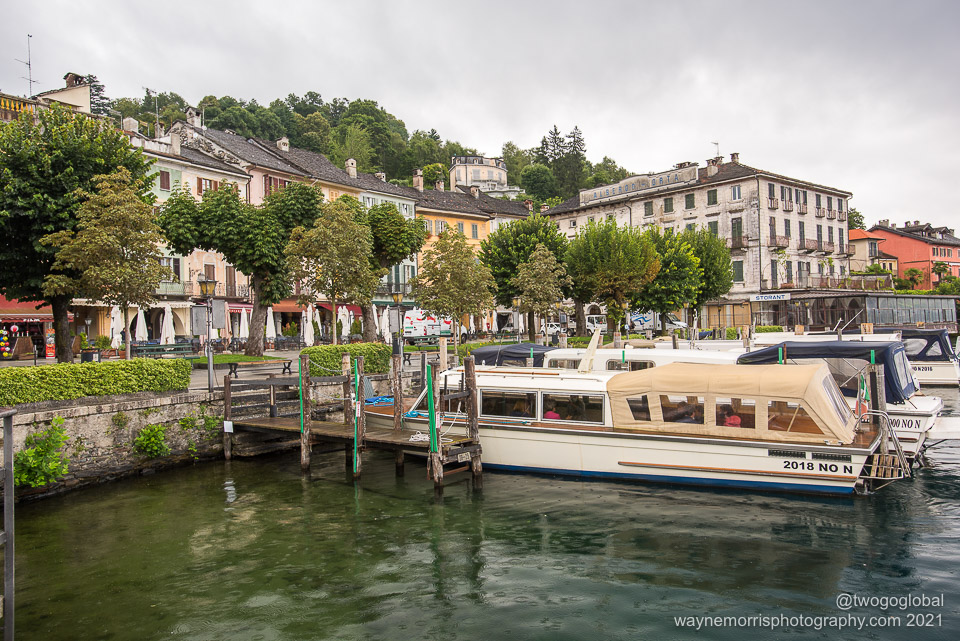 The beautiful lakeside town of Isola San Giulio