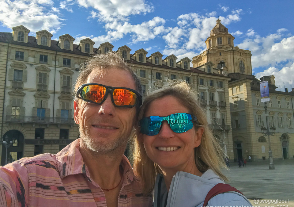 Enjoying our city break in Turin
