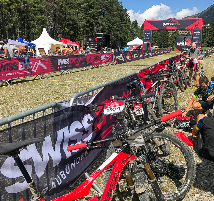 Swiss Epic 2021 finish chute