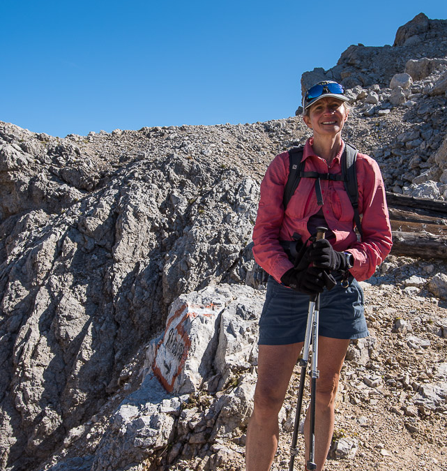 Let the games begin, time to head up onto Via ferrata delle Farangole