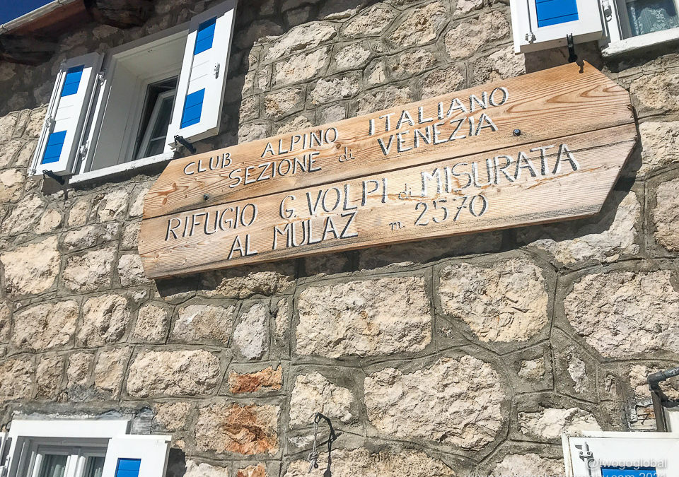 Rifugio Mulaz, definitely a must for our next visit