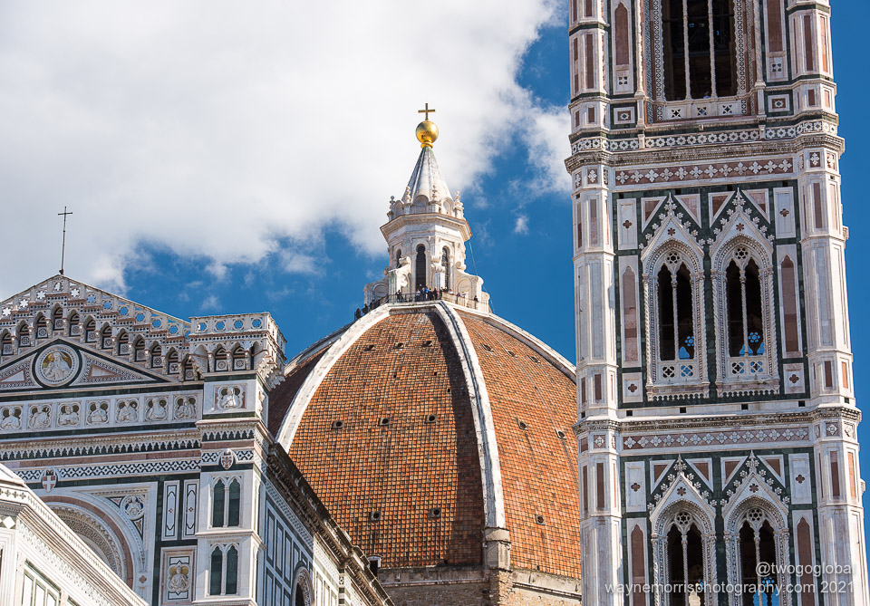 Florence cathedrals dome and tower