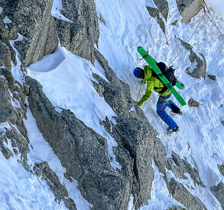Petite Pointe d’Orny Couloir NE