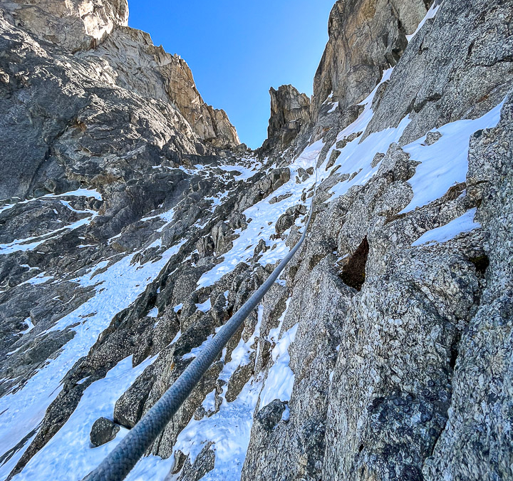 Petite Pointe d’Orny Couloir NE