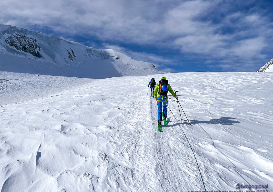 Next stop; the Pigne d’Arolla
