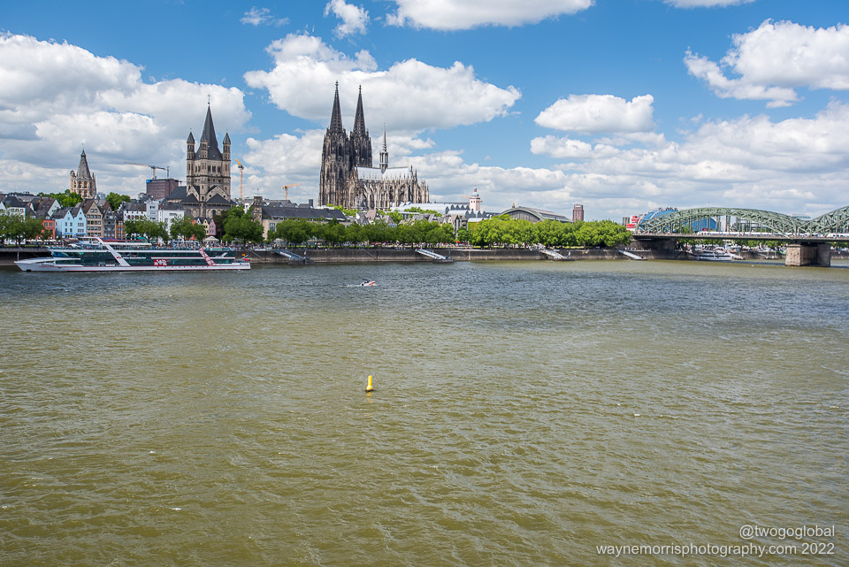 Koln Cathedral from the Rhine